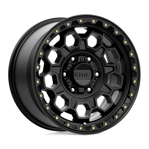 KMC KM545 TREK 17X9 SATIN BLACK