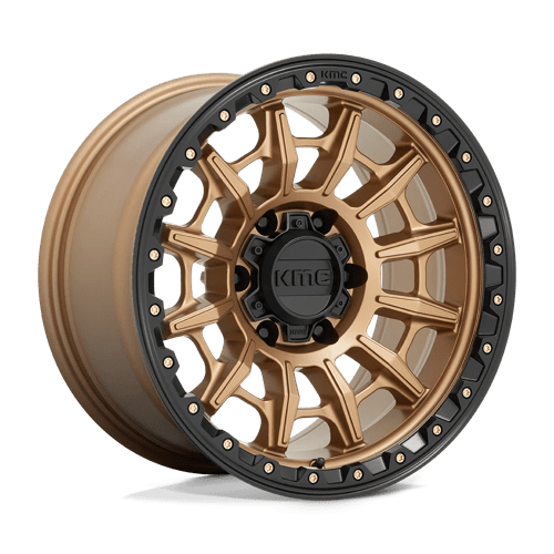 KMC KM547 CARNAGE 17X9 MATTE BRONZE W/ BLACK LIP