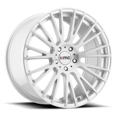 KMC KM706 IMPACT 20X10 BRUSHED SILVER