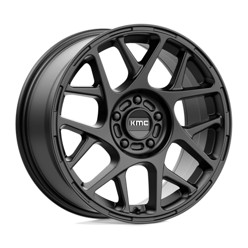KMC KM708 BULLY 17X8 SATIN BLACK