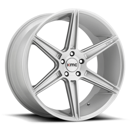 KMC KM711 PRISM 22X10.5 BRUSHED SILVER