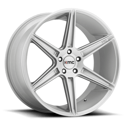 KMC KM711 PRISM 20X10.5 BRUSHED SILVER