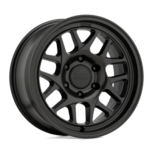 KMC KM717 BULLY OL 17X8.5 SATIN BLACK