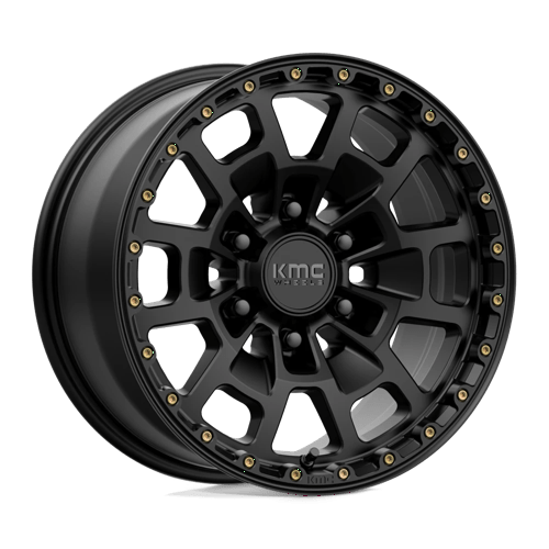 KMC KM718 SUMMIT 17X8.5 SATIN BLACK