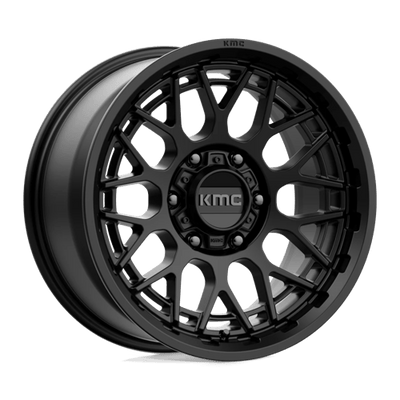 KMC KM722 TECHNIC 17X8.5 SATIN BLACK
