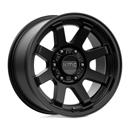 KMC KM723 TRAIL 17X8.5 SATIN BLACK