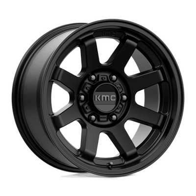 KMC KM723 TRAIL 17X8.5 SATIN BLACK