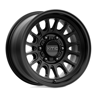 KMC KM724 IMPACT OL 17X9 SATIN BLACK