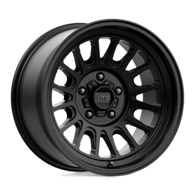 KMC KM724 IMPACT OL 17X8.5 SATIN BLACK
