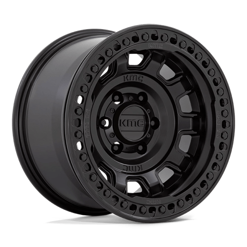 KMC KM236 TANK BEADLOCK 17X9 SATIN BLACK