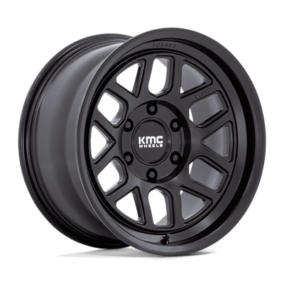 KMC KM446 MESA FORGED MONOBLOCK 17X8.5 SATIN BLACK