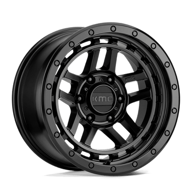 KMC KM540 RECON 17X9 SATIN BLACK