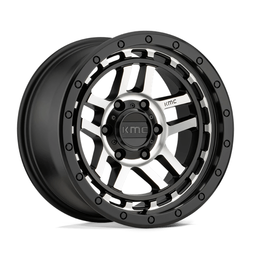 KMC KM540 RECON 17X8.5 SATIN BLACK MACHINED