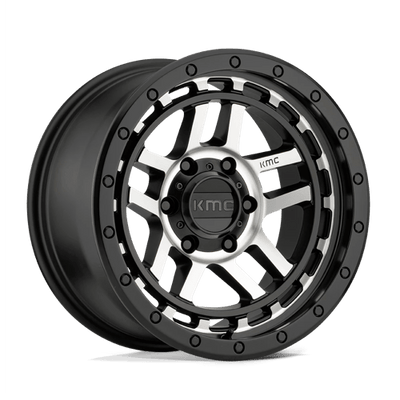 KMC KM540 RECON 17X8.5 SATIN BLACK MACHINED