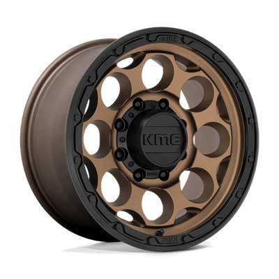 KMC KM541 DIRTY HARRY 17X8.5 MATTE BRONZE W/ BLACK LIP