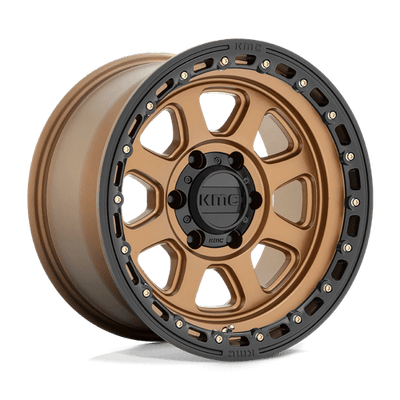 KMC KM548 CHASE 20X9 MATTE BRONZE W/ BLACK LIP