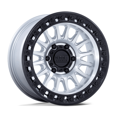 KMC KM552 IMS 18X9 MACHINED W/ MATTE BLACK LIP