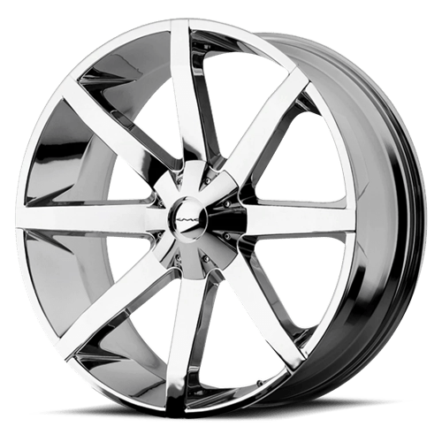 KMC KM651 SLIDE 20X8.5 CHROME