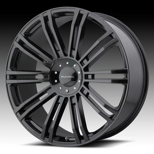 KMC KM677 D2 26X9.5 GLOSS BLACK