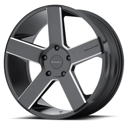 KMC KM690 MC 5 26X9.5 SATIN BLACK W/ MILLING