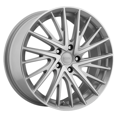 KMC KM697 NEWTON 18X8 SILVER MACHINED