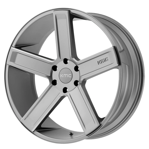KMC KM702 DUECE 20X8.5 SATIN GRAY MILLED