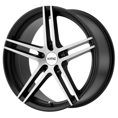 KMC KM703 MONOPHONIC 20X9 SATIN BLACK BRUSHED