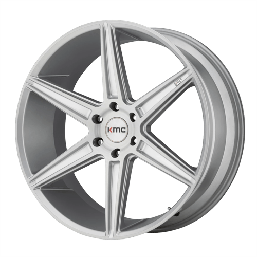 KMC KM712 PRISM TRUCK 20X9 BRUSHED SILVER