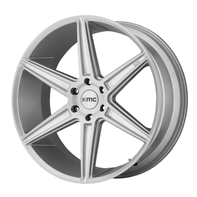 KMC KM712 PRISM TRUCK 20X9 BRUSHED SILVER
