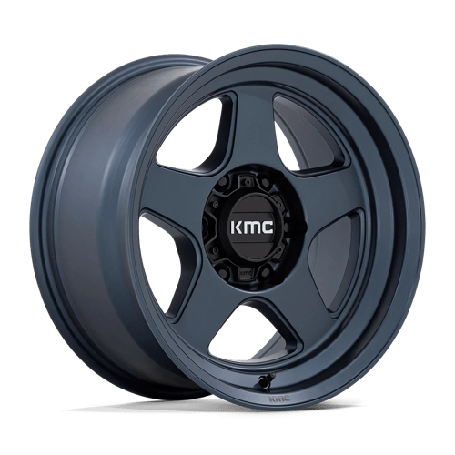 KMC KM728 LOBO 17X8.5 METALLIC BLUE