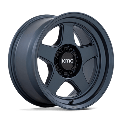 KMC KM728 LOBO 17X8.5 METALLIC BLUE
