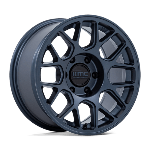 KMC KM730 HATCHET 17X8.5 METALLIC BLUE