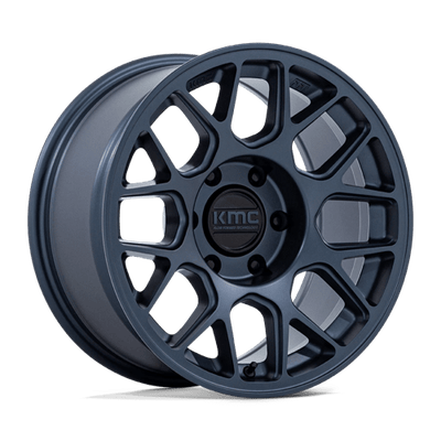 KMC KM730 HATCHET 17X8.5 METALLIC BLUE