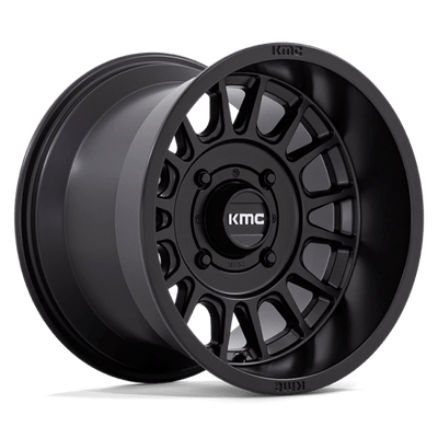 KMC Powersports KS138 IMPACT UTV 15X10 SATIN BLACK