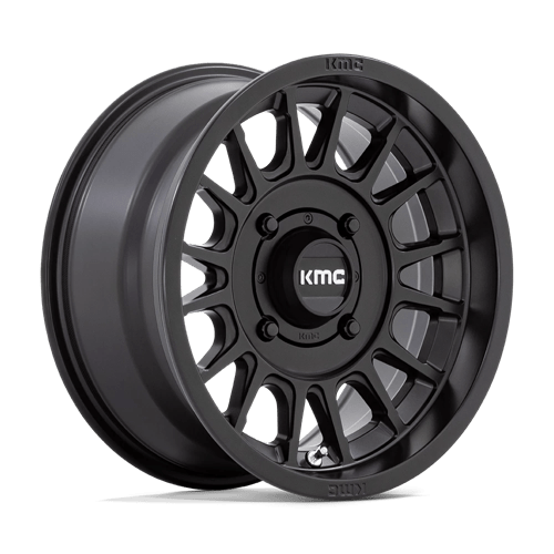 KMC Powersports KS138 IMPACT UTV 15X7 SATIN BLACK