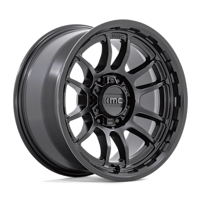 KMC KM727 WRATH 17X8.5 SATIN BLACK