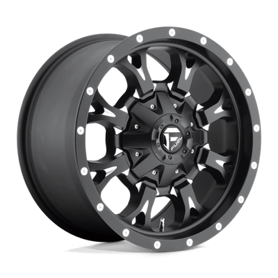 Fuel 1PC D517 KRANK 17X9 MATTE BLACK MILLED