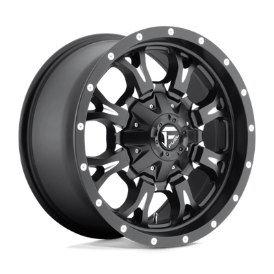 Fuel 1PC D517 KRANK 17X9 MATTE BLACK MILLED