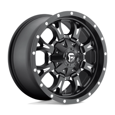 Fuel 1PC D517 KRANK 18X9 MATTE BLACK MILLED