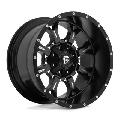 Fuel 1PC D517 KRANK 20X12 MATTE BLACK MILLED