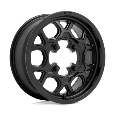 KMC Powersports KS133 MESA LITE 15X6 SATIN BLACK