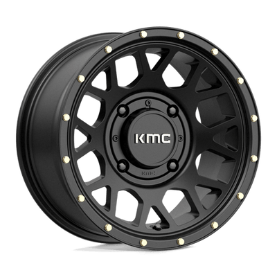 KMC Powersports KS135 GRENADE 14X7 SATIN BLACK