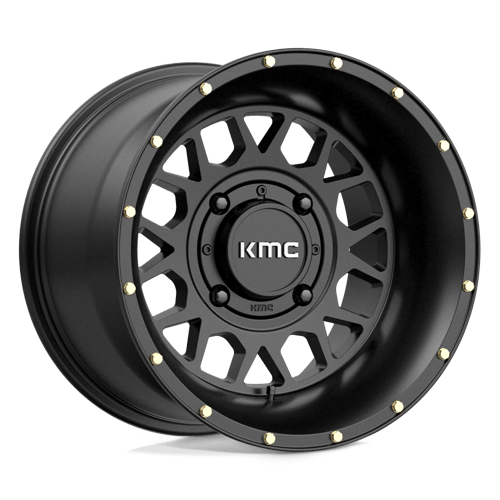 KMC Powersports KS135 GRENADE 15X10 SATIN BLACK
