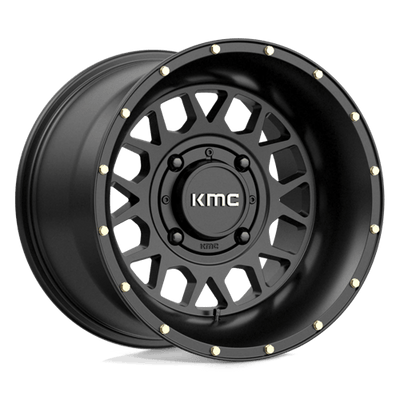 KMC Powersports KS135 GRENADE 15X10 SATIN BLACK