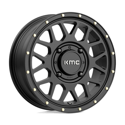 KMC Powersports KS135 GRENADE 15X6 SATIN BLACK