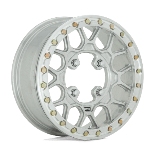 KMC Powersports KS435 GRENADE BEADLOCK FORGED 15X6 RAW MACHINED FORGED