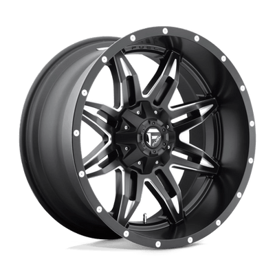 Fuel 1PC D567 LETHAL 17X9 MATTE BLACK MILLED