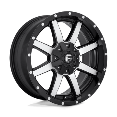 Fuel 1PC D537 MAVERICK 18X9 MATTE BLACK MACHINED