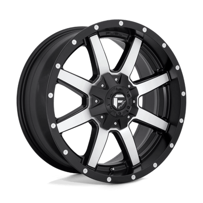 Fuel 1PC D537 MAVERICK 17X9 MATTE BLACK MACHINED