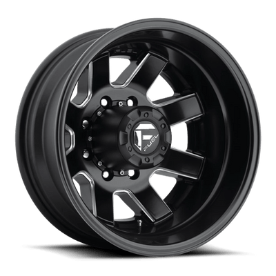 Fuel 1PC D538 MAVERICK 17X6.5 MATTE BLACK MILLED